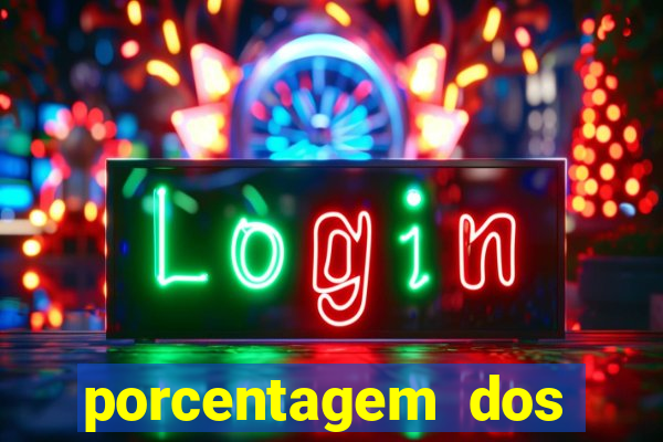 porcentagem dos jogos slots pg